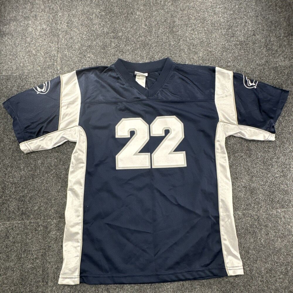 Penn State Nittany Lions #22 NCAA Football Jersey Youth XXL 18 Blue Outerstuff